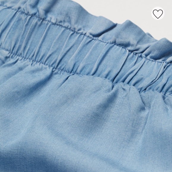 h&m wide cut ruffle top shorts - Picture 2 of 7